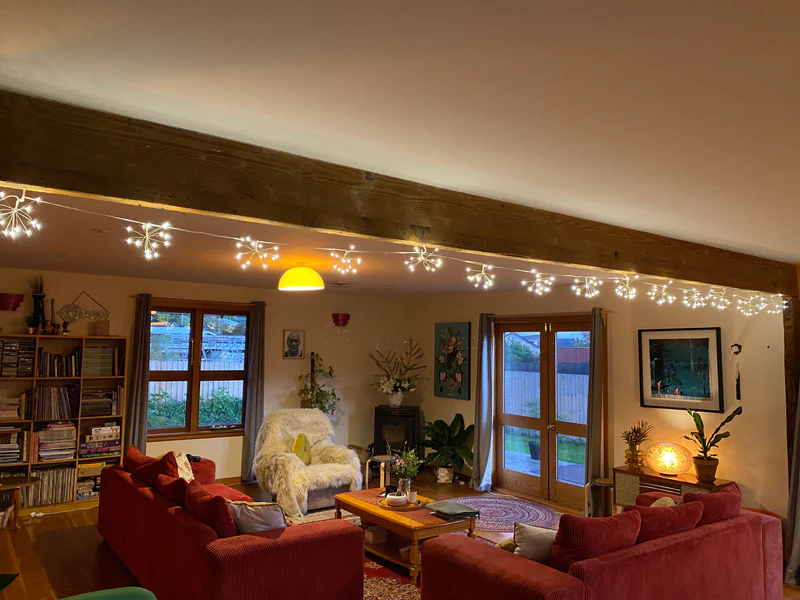 Starburst Chain Lights - Indoor/Outdoor Fairy String USB 100 Leds