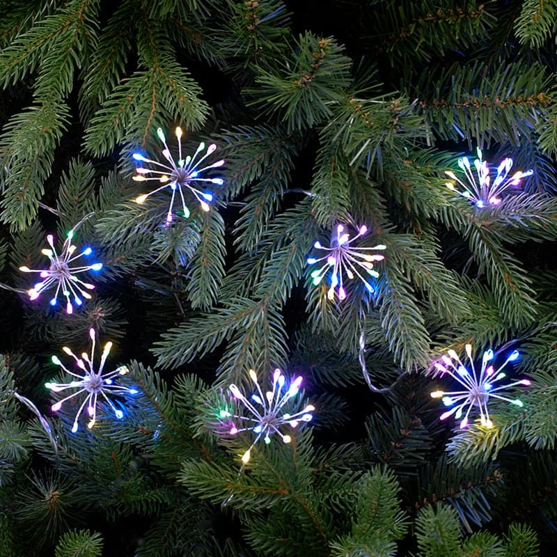 Starburst Chain Lights - Indoor/Outdoor Fairy String USB 100 Leds