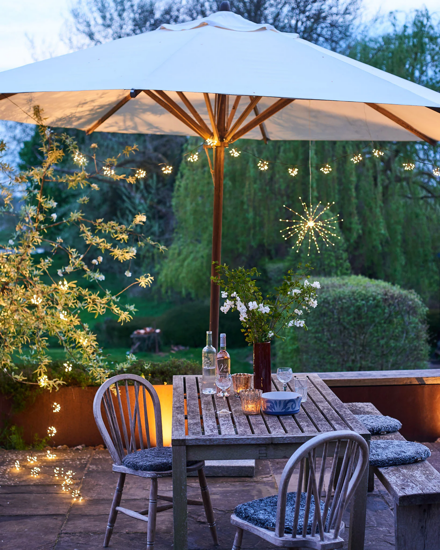 Starburst Chain Lights - Indoor/Outdoor Fairy String USB 100 Leds