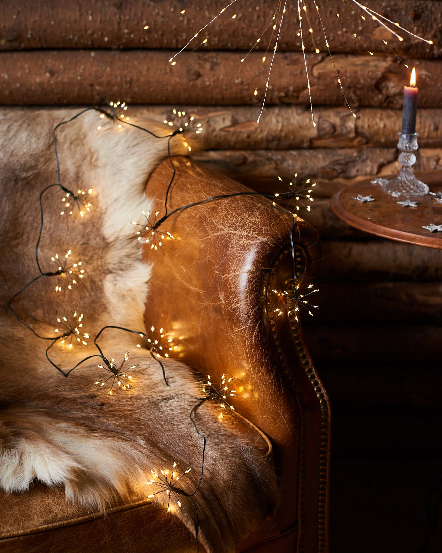 Starburst Chain Lights - Indoor/Outdoor Fairy String USB 100 Leds