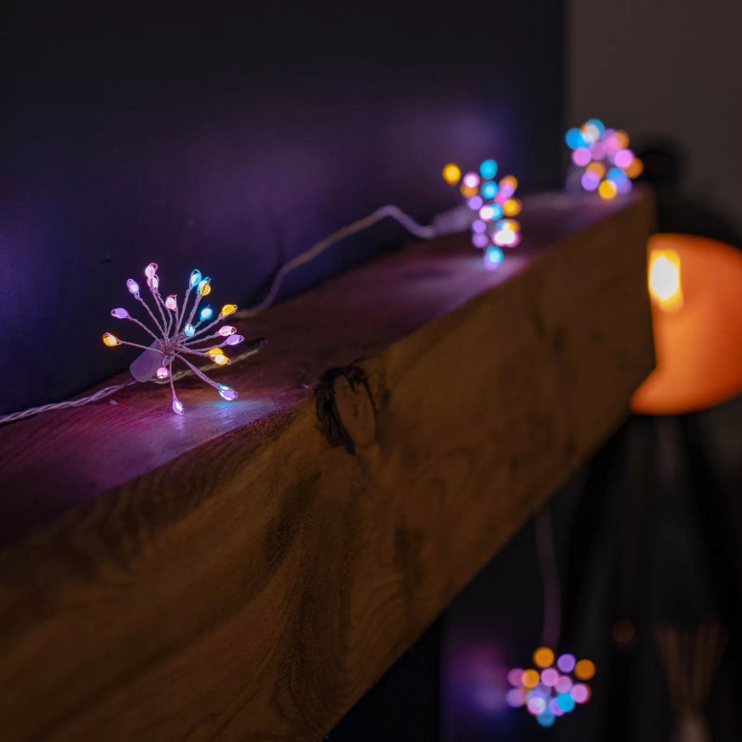 Starburst Chain Lights - Indoor/Outdoor Fairy String USB 100 Leds