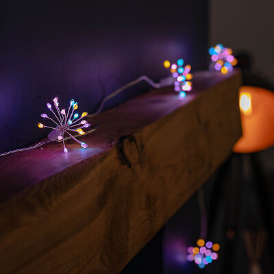 Starburst Chain Lights - Indoor/Outdoor Fairy String USB 100 Leds