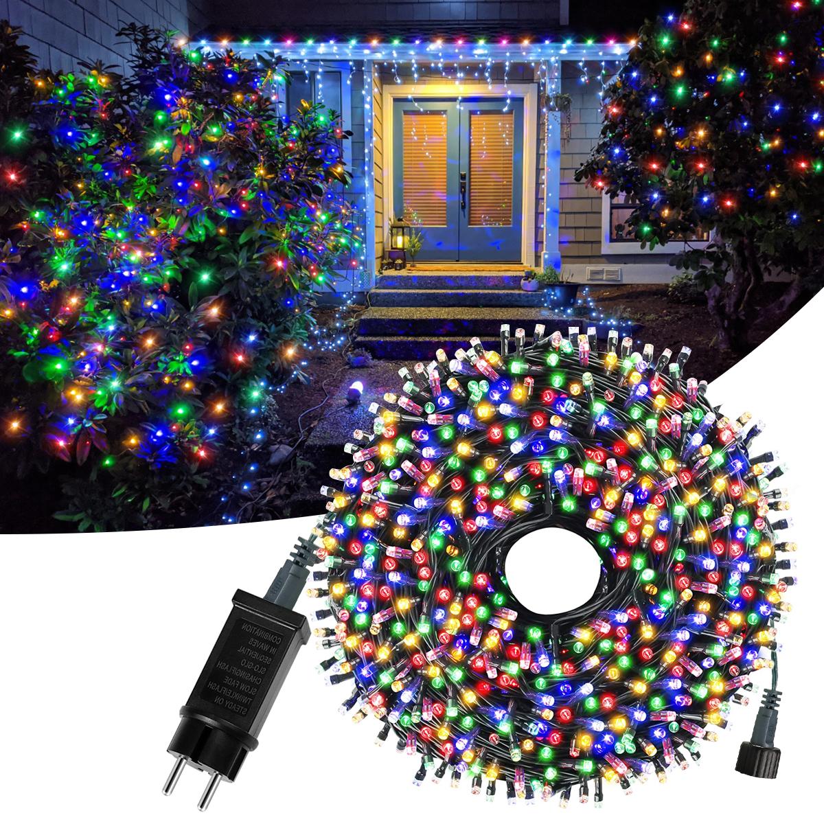 200LED Christmas String Lights Outdoor Indoor Use